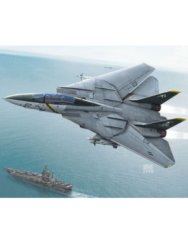 ACADEMY ACD12578 U.S.NAVY F-14B VF-103 JOLLY ROGERS KIT 1:72 Modellino