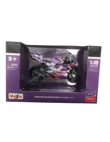 copy of MAISTO MI36390M DUCATI DESMOSEDICI PRAMAC 2022  N.89 JORGE MARTIN 1:18 Modellino