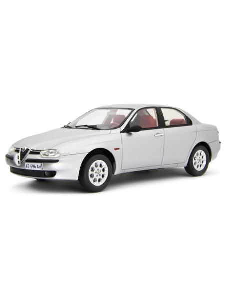 LAUDO RACING LM166C ALFA 156 1.8 T.S. 1997 SILVER W/DEC.1.6/2.0 T.S./1.9 JTD/2.5 V6 24V 1:18 Modellino