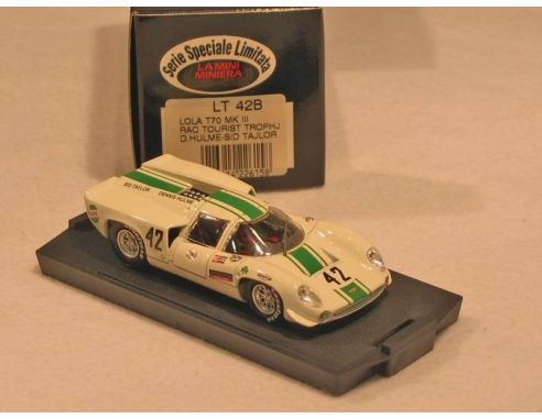 OXA LT42B LOLA T70 MK III RAC TT 1/43 Modellino