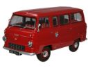 Oxford FDE005 FORD 400E MINIBUS LONDON FIRE 1/43 Modellino
