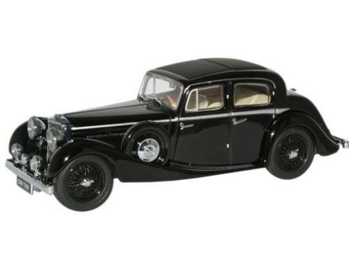 Oxford JSS002 JAGUAR SS 2.5 SALOON BLACK 1/43 Modellino