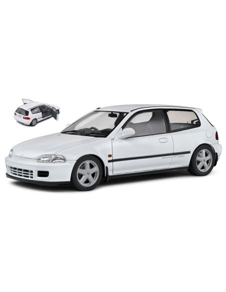 SOLIDO SL1810401 HONDA CIVIC EG6 SIR II 1991 WHITE 1:18 Modellino