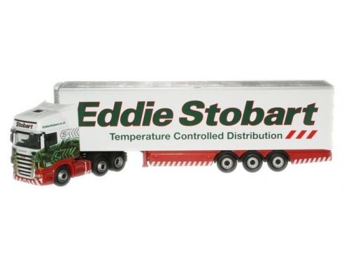 Oxford SCA06FR EDDIE STOBART SCANIA FRIDGE 1/43 Modellino