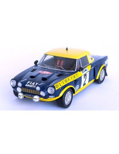 TROFEU TFDSN184 FIAT 124 ABARTH RALLY N.2 RALLY MONTE CARLO 1976 VERINI-ROSSETTI 1:43 Modellino