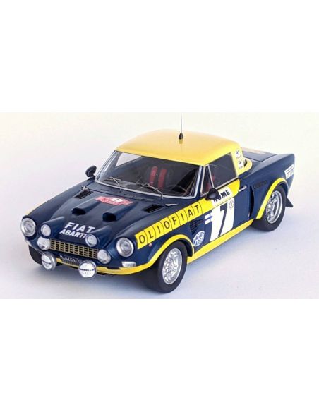 TROFEU TFDSN186 FIAT 124 ABARTH RALLY N.7 RALLY MONTE CARLO 1976 ALEN-KIVIMAKI 1:43 Modellino