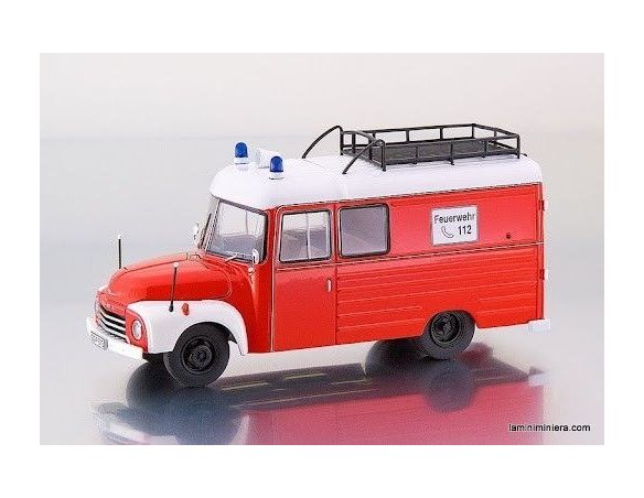 Premium Classixxs 11609 BLITZ 1,75T KASTEN FEUERWEHR 1/43 Modellino