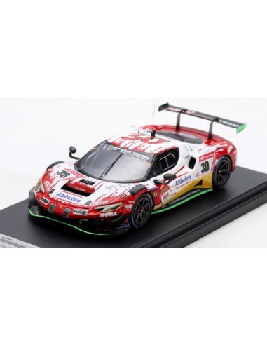 LOOKSMART LSRC171 FERRARI 296 GT3 N.30 WINN.24H NURBURGR.2023 BAMB./CATS./PITT./LASER 1:43 Modellino