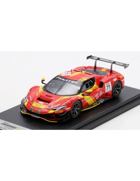 LOOKSMART LSRC176 FERRARI 296 GT3 N.71 AF CORSE 24H SPA 2023 FUOCO-RIGON-SERRA 1:43 Modellino