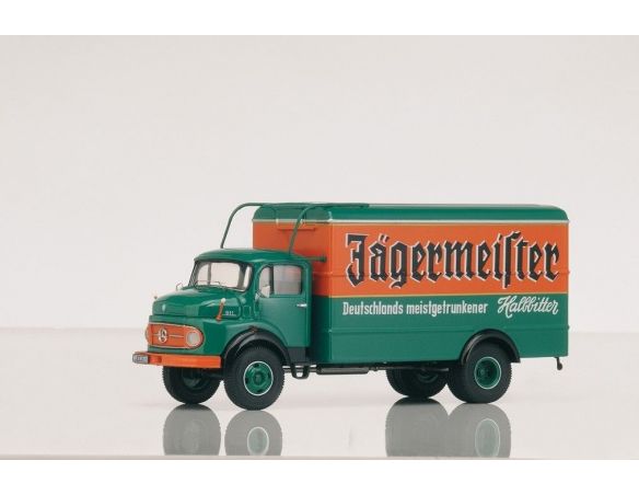 Premium Classixxs 12004 MB L911 BOX TRUCK JAGERMEISTER 1/43 Modellino