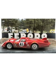 BEST MODEL BT9858D ALFA ROMEO 33/2 N.41 24 H LE MANS 1968...
