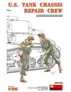 MINIART MIN35481 U.S.TANK CHASSIS REPAIR CREW KIT 1:35...