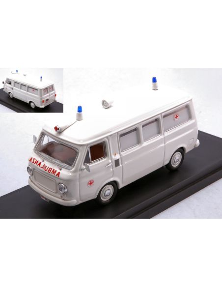 RIO RI4726 FIAT 238 AMBULANZA CROCE ROSSA 1968 160° ANNIVERSARIO 1:43 Modellino