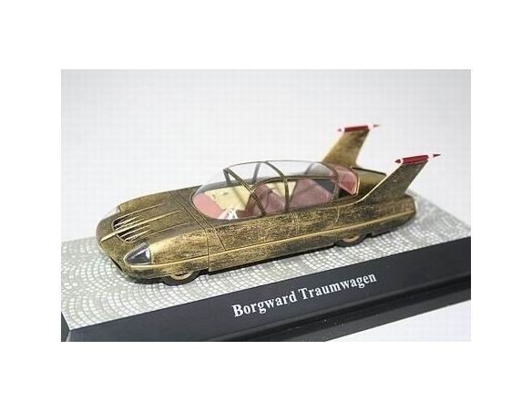 Premium Classixxs 18046 BORGWARD 'TRAUMWAGEN' 1955 GOLD 1/43 Modellino