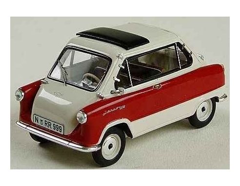 Premium Classixxs 18052 ZUNDAPP JANUS RED-WHITE 1/43 Modellino