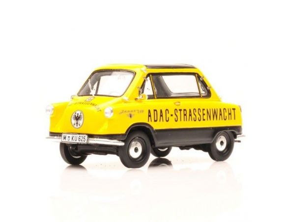 Premium Classixxs 18054 ZUNDAPP JANUS ADAC YELLOW-WHITE 1/43 Modellino