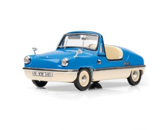 Premium Classixxs 18101 VICTORIA 250 SPATZ BLUE-WHITE 1/43 Modellino