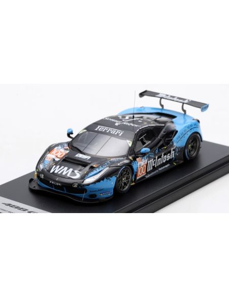 LOOKSMART LSLM169 FERRARI 488 GTE EVO N.100 LE MANS 2023 HULL/HARYANTO/SEGAL 1:43 Modellino