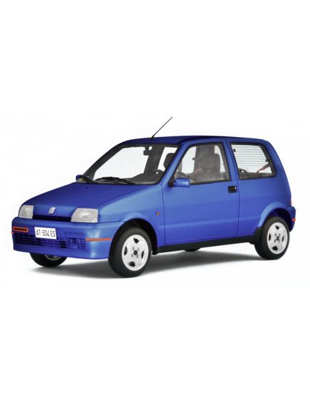 LAUDO RACING LM152E FIAT CINQUECENTO SPORTING 1994 MET.BLUE 1:18 Modellino
