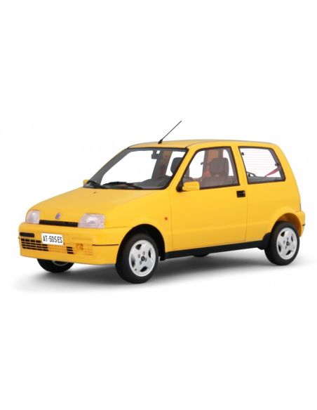 LAUDO RACING LM152F FIAT CINQUECENTO SPORTING 1994 YELLOW 1:18 Modellino