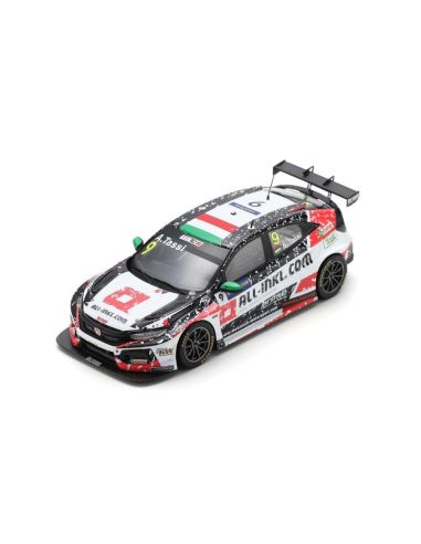 SPARK MODEL S8964 HONDA CIVIC R TCR N.9 3rd RACE 2 WTCR 2020 NURBURGRING A.TASSI 1:43 Modellino