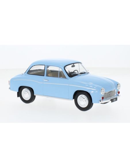 WHITEBOX WB124218 SYRENA 105 1975 LIGHT BLUE 1:24 Modellino