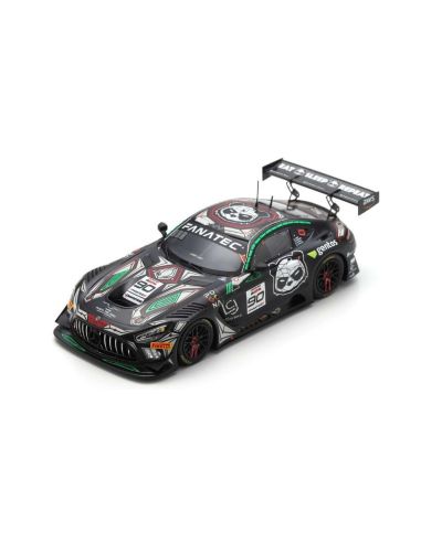 SPARK MODEL SB721 MERCEDES GT3 N.90 24 H SPA 2023 GUSTAVSEN-NESOV-SALMENAUTIO-PEREZ COMPAN Modellino