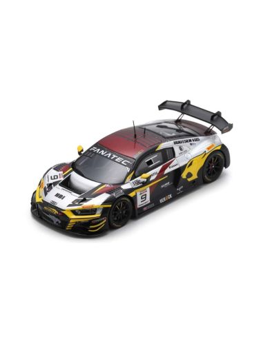 SPARK MODEL SB724 AUDI R8 GT3 N.9 24 H SPA 2023 LAURENT-ETEKI-PANIS-DI FOLCO 1:43 Modellino