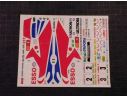 Racing 43 RD04 DECALS TOYOTA CELICA 205 ESSO 97 Modellino