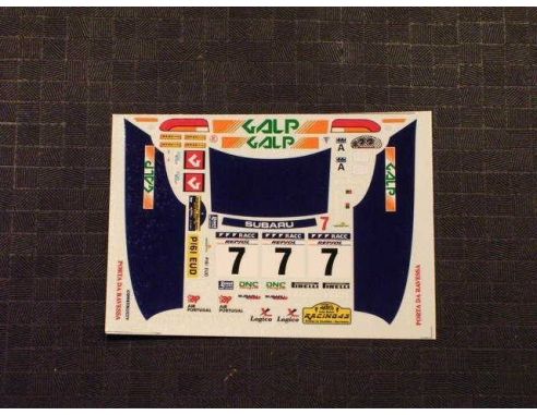 Racing 43 RD19 SUBARU IMPREZA WRX GALP CATALINIA 97 Modellino