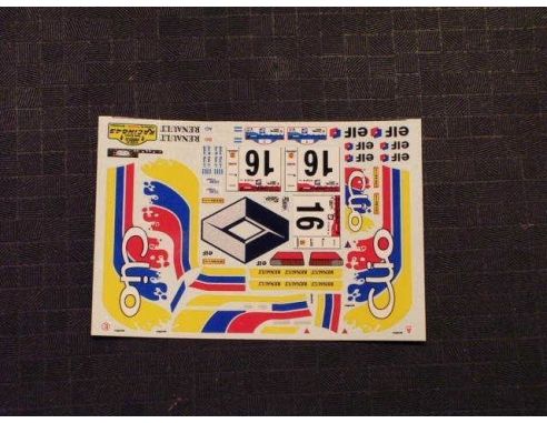 Racing 43 RD24 RENAULT CLIO WILL.RAIES ARGENTINA 97 Modellino