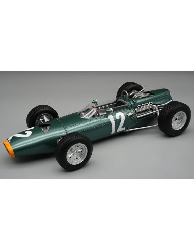 TECNOMODEL TMD18177C BRM P261 N.12 3rd MONACO GP 1965 J.STEWART 1:18 Modellino