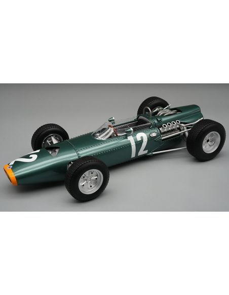 TECNOMODEL TMD18177C BRM P261 N.12 3rd MONACO GP 1965 J.STEWART 1:18 Modellino