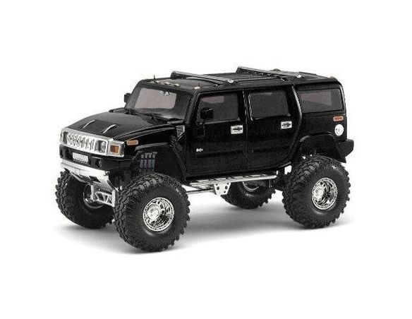 Real Concepts Hummer 10001-01 HUMMER H2 SUV BLACK 1/24 Modellino
