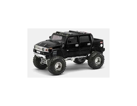 Real Concepts Hummer 10002-01 HUMMER H2 SUT BLACK CASSONATO 1/24 Modellino