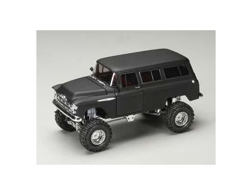 Real Concepts Hummer 10004-02 CHEVY SUBURBAN '57 BLACK OPACO 1/24 Modellino