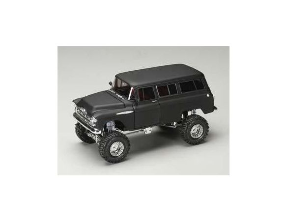 Real Concepts Hummer 10004-02 CHEVY SUBURBAN '57 BLACK OPACO 1/24 Modellino