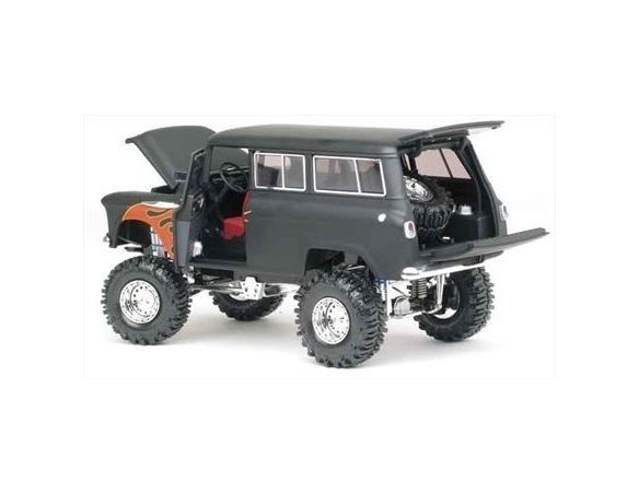 Real Concepts Hummer 10004-12 CHEVY SUBURBAN '57 OPACO BLACK 1/24 Modellino