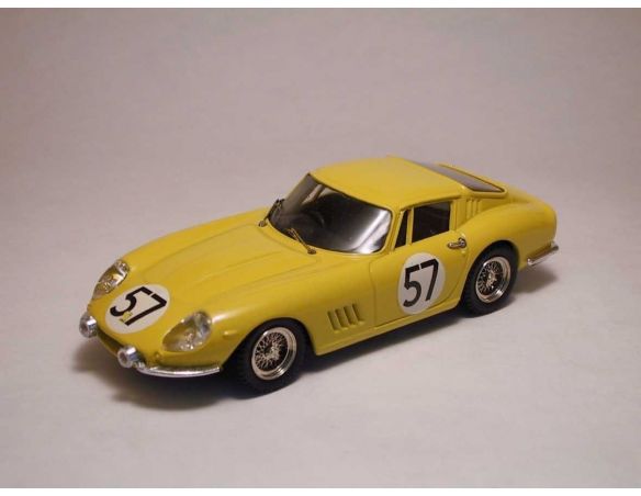 Best Model BT9083 FERRARI 275 GTB 4 N.57 10th LM 1966 P.NOBLET-C.DUBOIS 1:43 Modellino