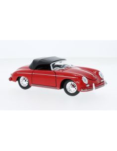 WELLY WE24106HBL PORSCHE 356 A SPEEDSTER CLOSED BLACK...