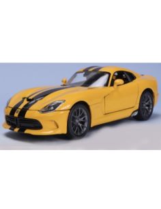 MAISTO MI31128Y DODGE VIPER GST 2013 YELLOW W/BLACK...