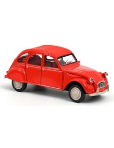 NOREV NV150515 CITROEN 2CV 1978 GERANIUM RED JET CAR 1:43...