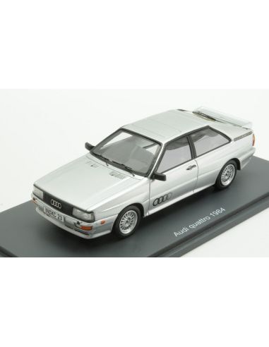 SCHUCO SH450923500 AUDI QUATTRO 1984 GREY 1:43 Modellino
