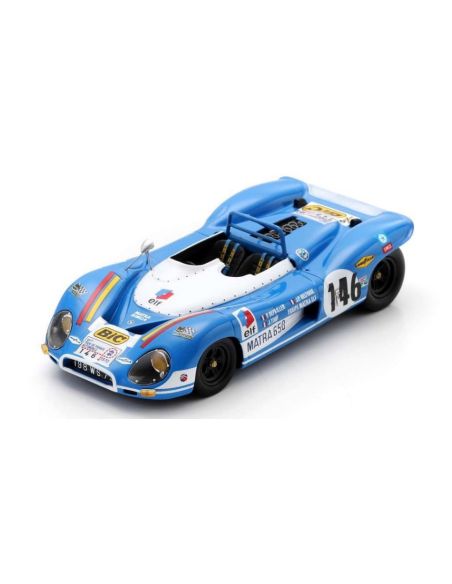 SPARK MODEL SF290 MATRA MS650 N.146 WINNER TOUR AUTO 1970 BELTOISE-DEPAILLER-TODT 1:43 Modellino