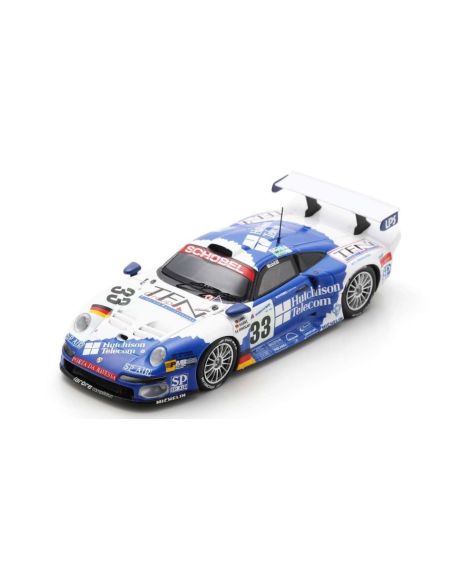 SPARK MODEL S5609 PORSCHE 911 GT1 N.33 5th 24 H LE MANS 1997 GOUESLARD-LAMY-HAHNE 1:43 Modellino