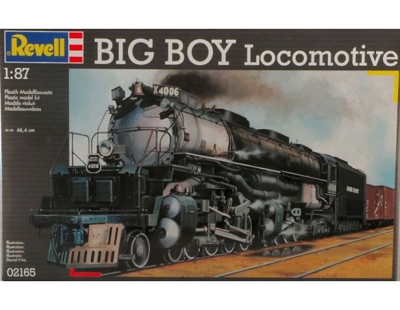 Revell RV2165 BIG BOY LOCOMOTIVE KIT 1:87 Kit Art.Vari