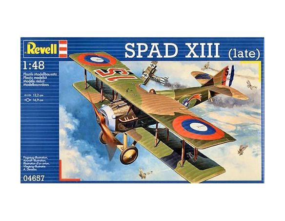 Revell RV4657 SPAD XIII LATE VERSION KIT 1:48 Modellino
