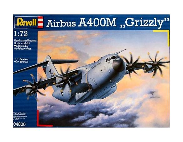 Revell RV4800 AIRBUS A400M GRIZZLY KIT 1:72 Modellino
