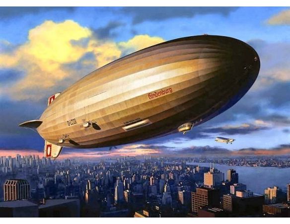 Revell RV4802 DIRIGIBILE AIRSHIP LZ129 HINDENBURG KIT 1:720 Modellino