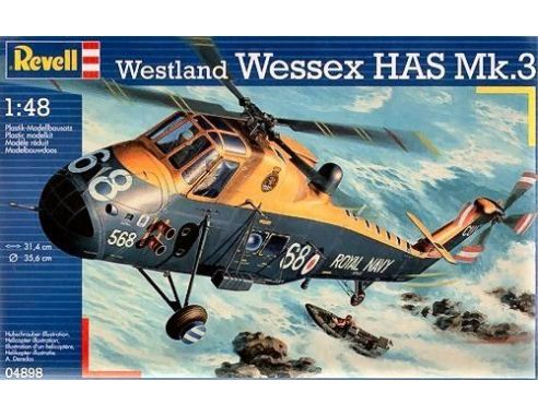 Revell RV4898 WESTLAND WESSEX HAS MK.3 KIT 1:48 Modellino